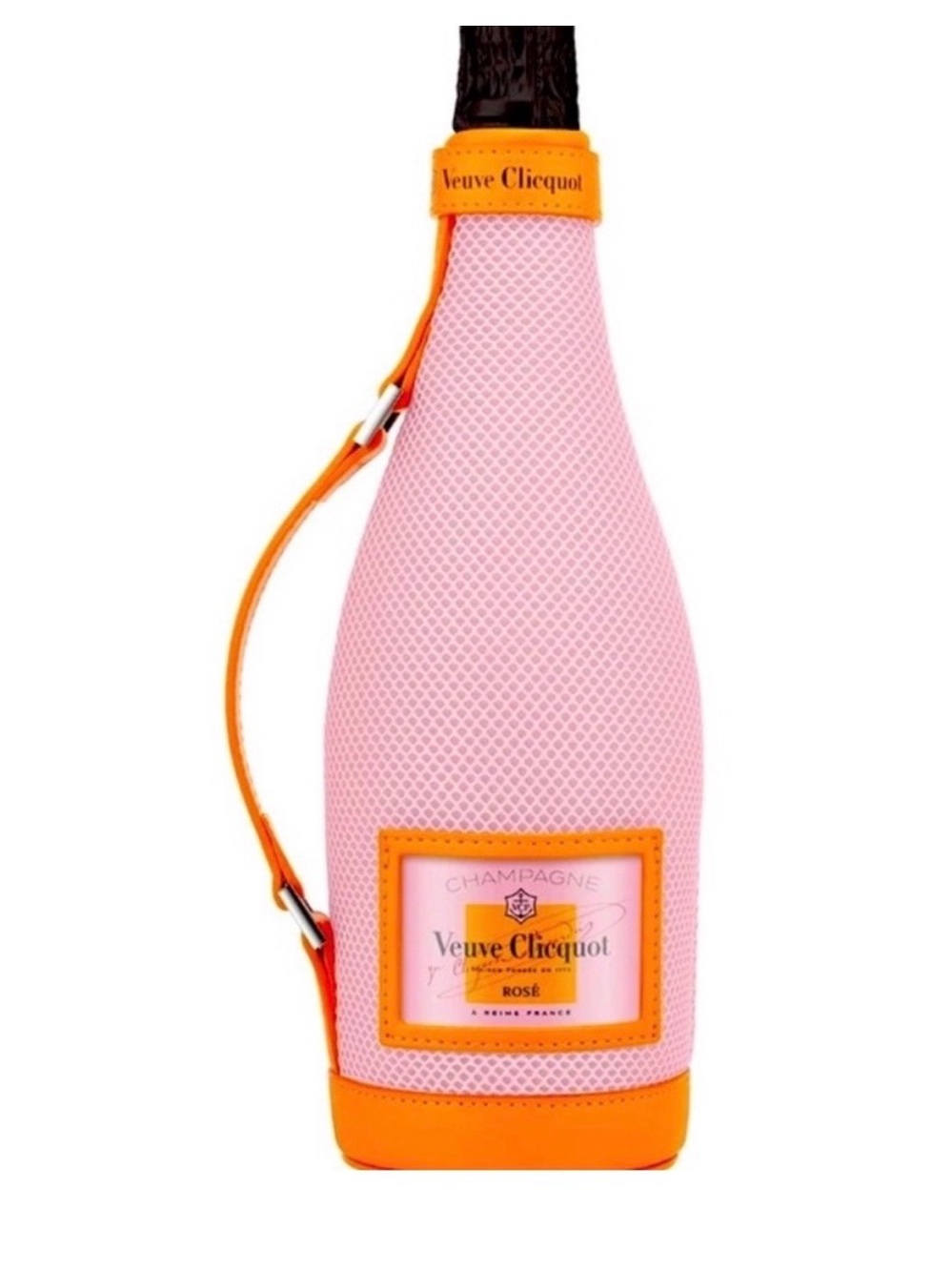 Veuve Clicquot Rose Champagne Insulated Bottle Jacket, Excellent Condition